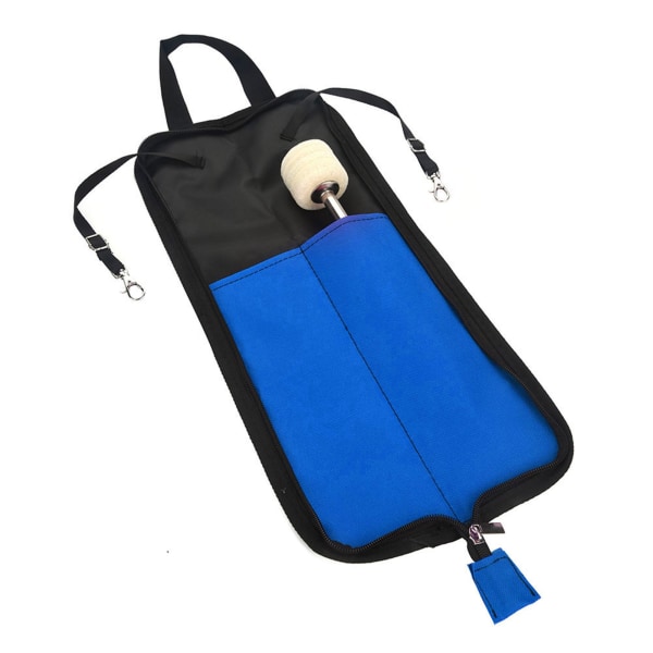 TIMH IRIN Drum Stick -säilytyslaukku Kannettava rumpupuikko käsilaukku kahvalla (sininen)