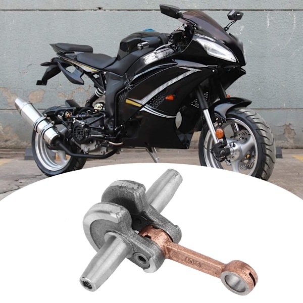 40 mm/1,5 tum motor halvcirkel vevaxel böjd axel Passar för 47cc 49cc Mini Pocket Bike