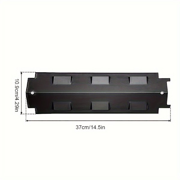 Grill Heat Plates, 3-pack - Black 855