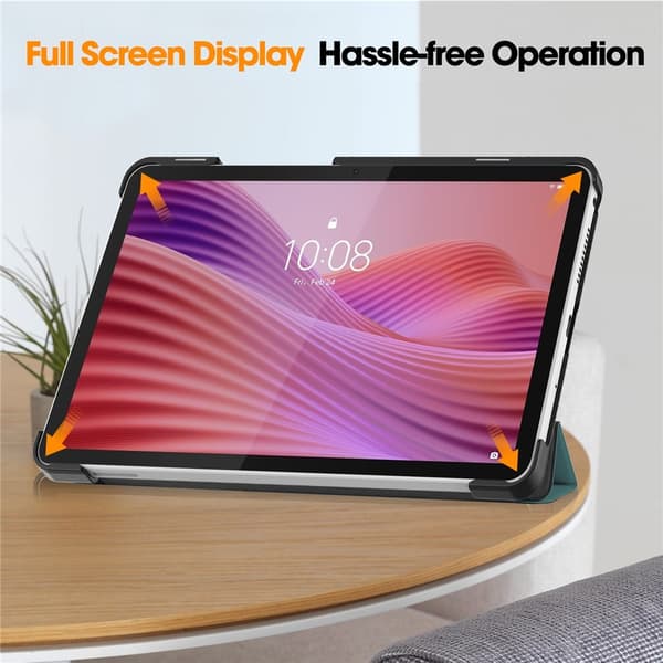 Lenovo Tab One Trifold Cover - Mørkegrøn Mörkgrön green