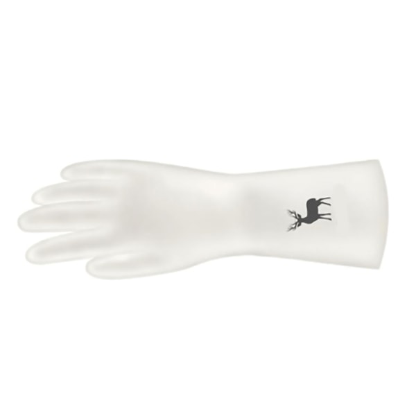 Tykke, sklisikre PVC-kjøkkenvaskerhansker - S (9 cm / 3,54 tommer)