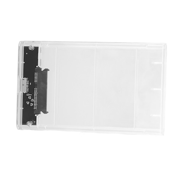 2,5 tommers harddisk-kabinett 5 Gbps overføring, ripebestandig ekstern HDD-kabinett-adapter for 2,5 tommers SATA-harddisker SDD