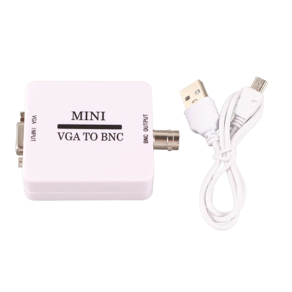 Mini HD VGA till BNC 1920 X 1080 USB Video Converter för HDTV-skärmar TV-apparater Datorer++