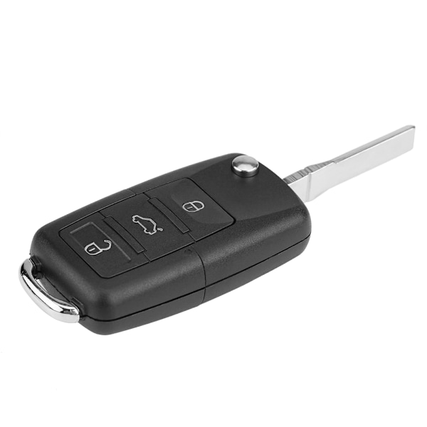 1J0959753AH 3-knapps bilnøkkel fjernkontroll 434MHz ID48 Chip Sender for Skoda Seat
