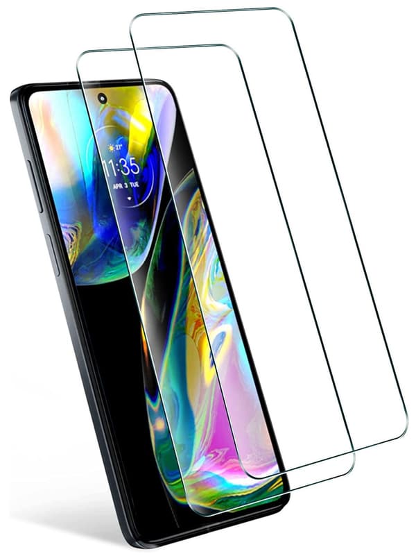 2-Pack Motorola Moto G54 Tempered Glass Screen Protector 50