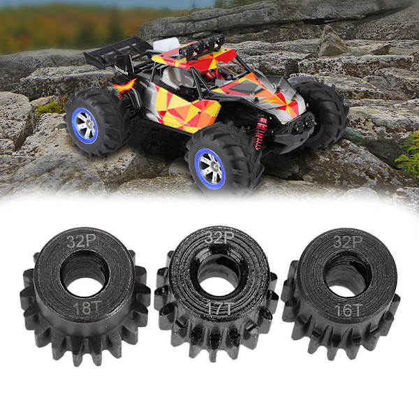32DP ￠5mm 13-15T 16-18T 19-21T Motorväxeluppsättning för 1/8 RC-bil (16T 17T 18T)