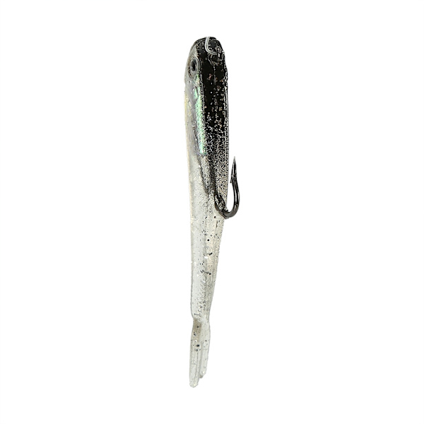 10 kpl 7,5 cm 3D-silmät Silikoninen Pehmeä Syötti Jig Pää Kalastussyötti Tarvikkeet Terävällä Koukulla