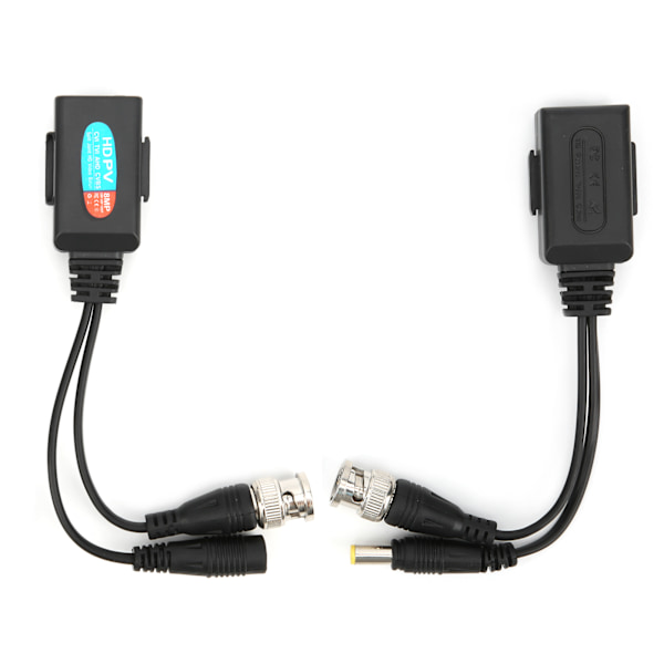 8MP HD Videobalun Koaksial Passiv for AHd CVi TVi CVBS TwistedPair Transceiver