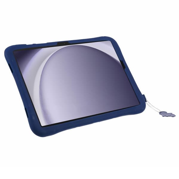 Kompatibel med Samsung Tab A9+ Støtsikkert Armor Silikondeksel Blå Blå blue