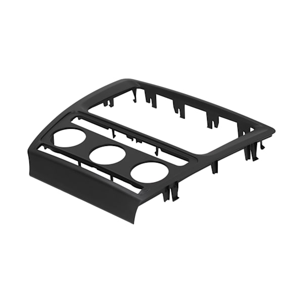 Konsolbilstereo Radio Fascia 2 Din GPS Panelram Passar för Skoda Octavia 2004‑2010
