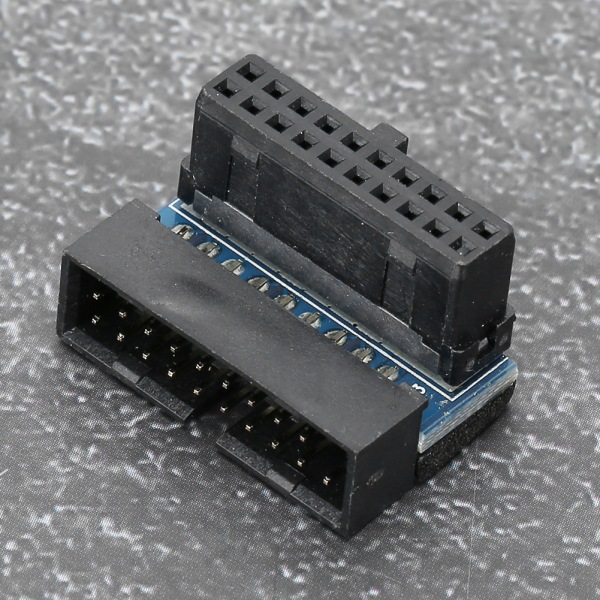 PH19-A stasjonær hovedkort USB3.0-sokkel 90-graders vinklet USB-kontaktkonverter++