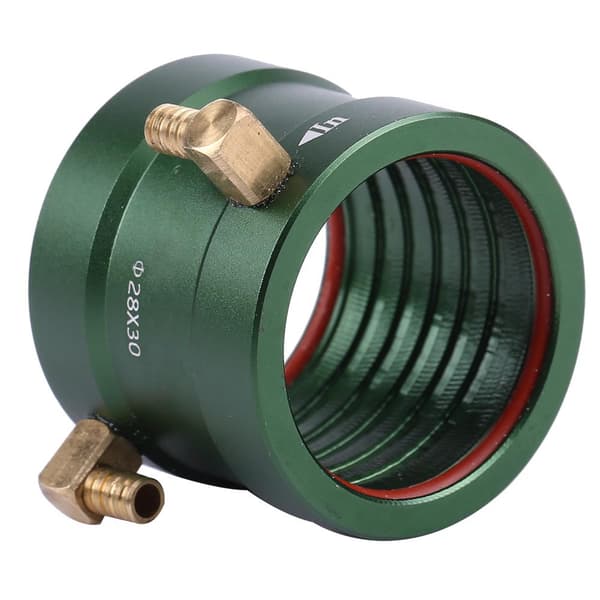 28 mm vattenkylningsjacka RC båt vattenkylt kit kompatibelt med 2430/2440/2445 motor grön