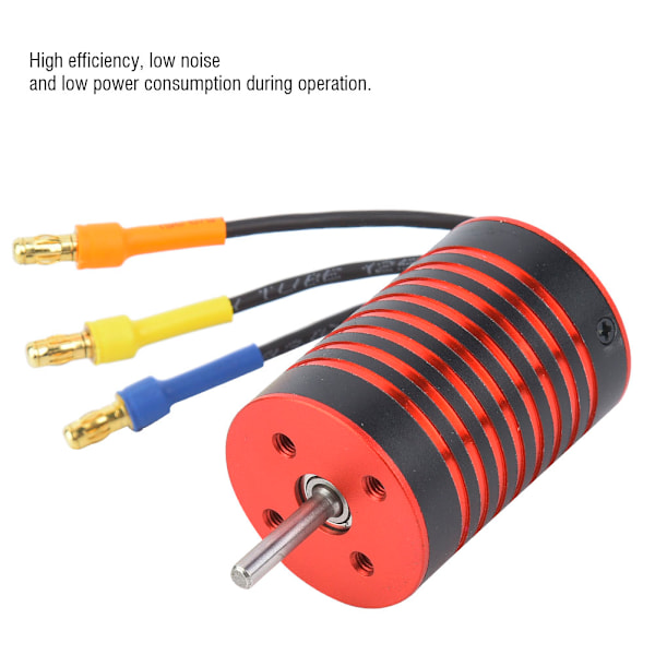 GTSKYTENRC 2838 Borstlös Motor för 1/16 1/18 RC-bil (3700KV KSX3387)