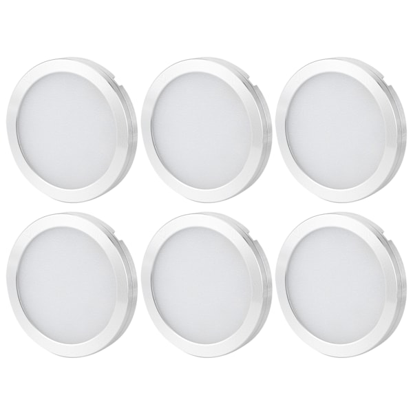 6 stk. indvendige LED spotlights 12V fjernbetjeningslamper til T4 T5 Campere Campingvogn Autocamper
