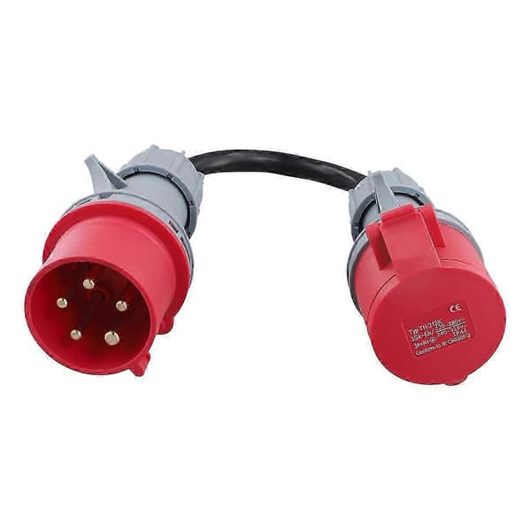 Rød 32A han til 16A hun CEE-adapter [BEMS]