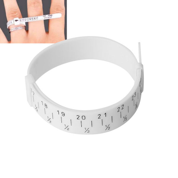 Plastmätare för armband, armbandsmätare, handledsmåttverktyg, måttlinjal