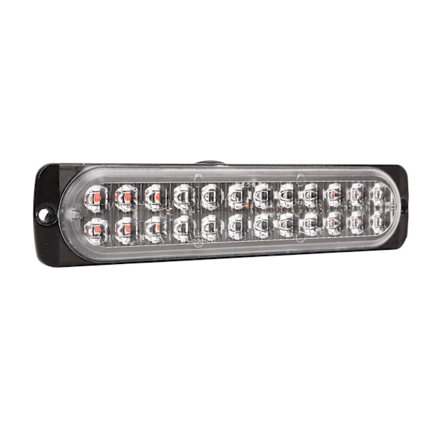 24 LED Strobe Light Bar vejrbestandig nødbelysningsbar til lastbiler, køretøjer og SUV'er