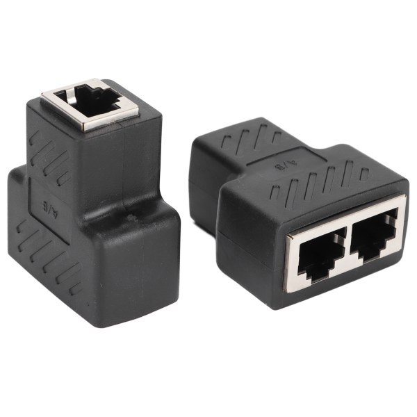 2st RJ45 Ethernet-delare 1 till 2-vägs Ethernet-switchar för router TV Box Videokamera Dator0.0
