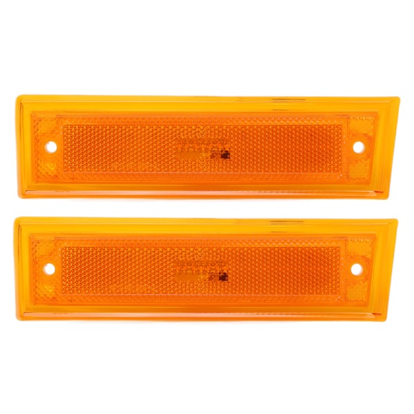 1 par 12V forreste kofangerlys Gul LED Blinklys Erstatning for SUBURBAN 1981-1991