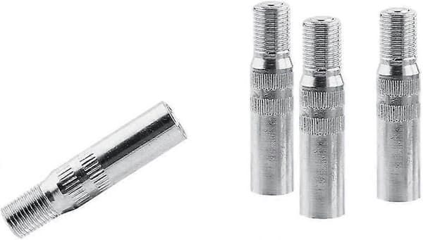 Ventilforlænger, 4 stk. forlænger af metalventilhætter til bilhjul, adapter til dækventilforlænger til bil, lastbil, varevogn