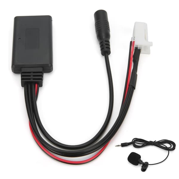 Bluetooth Audio AUX-indgangsadapter Mikrofon Håndfri kabelforbindelse passer Kompatibel med Suzuki Swift/Vitra/Jimni