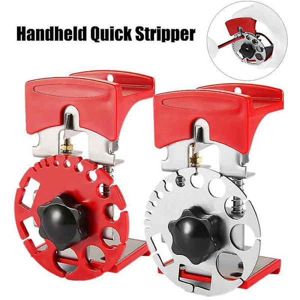 【BEMS】Universal Handheld Quick Stripper Electric Wire Stripping Machine Wire Cable Stripper Stripping Machine Pliers Tool with Blade as the picture