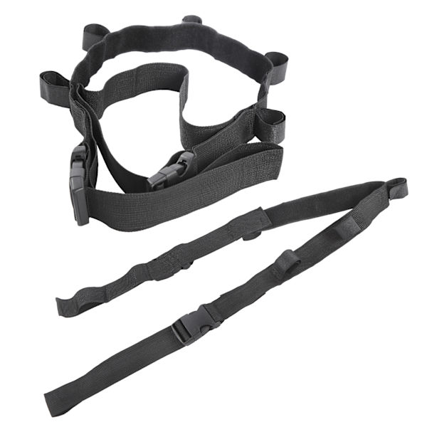 2 stk. Bil Fiske Stang Holder Justerbar Fiksering Bil Fiske Stang Holder Rem Bærbar Stativ