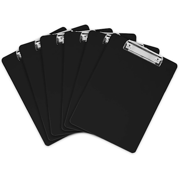 【BEMS】Plastblock (6-pack) Multipack Block (Svart) Robust A4 Fo