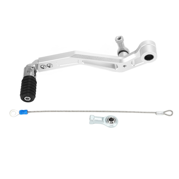Motorcykel justerbar gearskifte foldbar gearpedal, erstatning for SUZUKI V-Strom DL650 2017-2020 Sølv