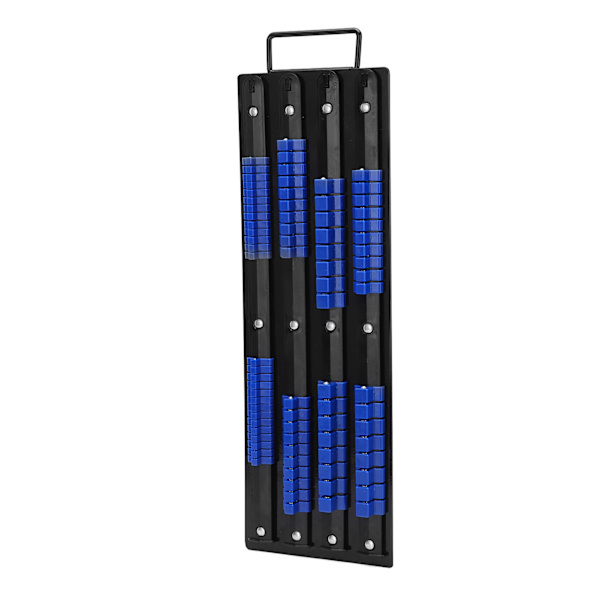 80 stk. Sokkel Organizer Bakke Multifunktionel ABS 1/4 tommer 3/8 tommer 1/2 tommer Auto Reparationsværktøjer