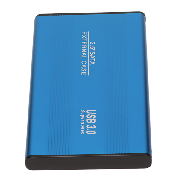 USB3.0 HDD-kabinett 2,5 tommer 5 Gbps Ultra tynn lett HDD-kabinett-adapter for bærbare datamaskiner for WIN 7 for WIN 10 Blå