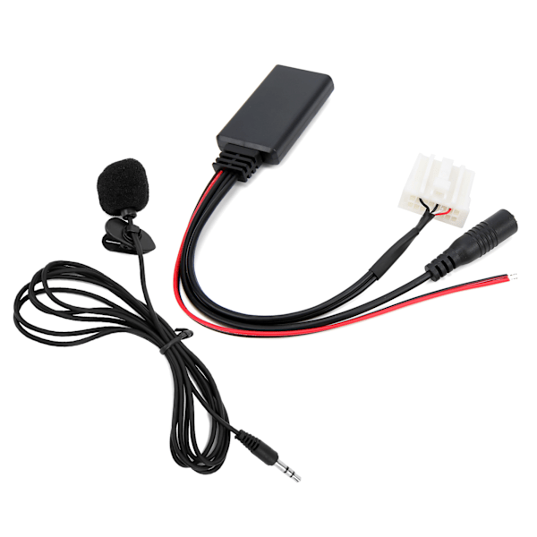 Mikrofonadapter Auxiliary Audio Wire Bluetooth 5.0 150cm Lengde Erstatning for Mazda 2/ 3/ 5/ 6