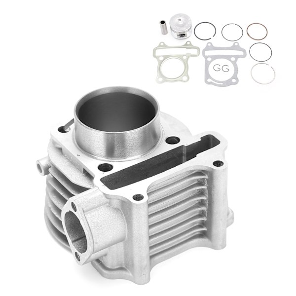 2,06-tums cylinderkolvringpackningssats Ersättning för GY6 125CC 4-takts skoter Moped ATV 139QMB 139QMA motor