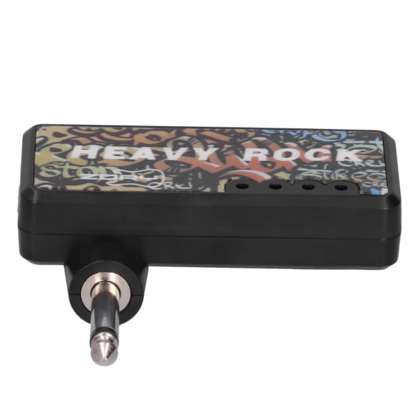 Sähkökitaran bassokuulokkeiden vahvistin äänikaapelisovittimella USB latauskitaran tarvikkeet/