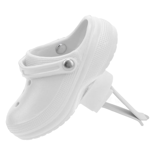 Sandalform Luftventil Clip Sød Lindre Kørsel Træthed Forfriskende Aircondition Udgang Diffuser Clip Hvid ++/