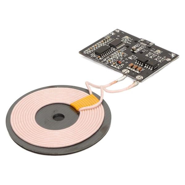 Trådlös Laddningsspole Hög Effektivitetsladdare PCB-Spolemodul för DIY-Strömprojekt 5V Ingång