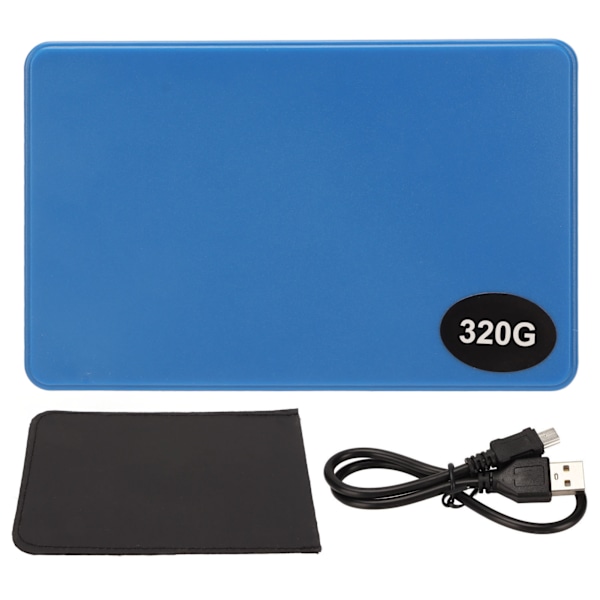 2,5-tums Extern Hårddisk USB 2.0 Höghastighetsdataöverföring Portabel HDD Extern Hårddisk för Windows för OS X