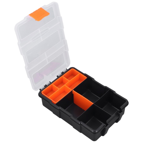 Osat Box Luokittelu Ristiä Säilytyslaatikko PVC Komponentit Osat Organizer laitteiston kiinnitykseen/