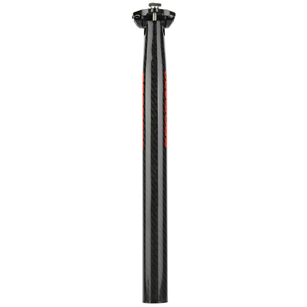 Carbon Fiber Sadelpind Foldbar Cykel Vej Mountain Bike Sadelpind (rød 31.6mm)