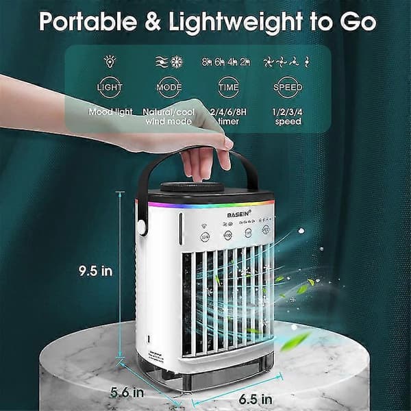 Mini Airconditioner Luftkøler Ventilator Vandkøleventilator Aircondition Til Rum Kontor Mobil Bærbar Aircondition Til Biler
