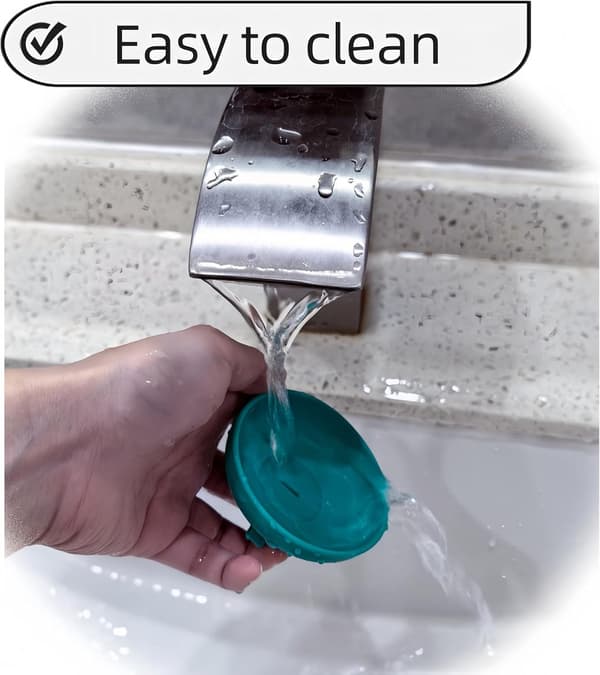 4-pack glassställ för barn - läckagesäkert - 8*8*3 cm