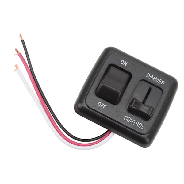 12V DC-vippströmbrytare med hög sidodimmerkontroll för LED Halogen Glödlampa RV Car Truck Strip