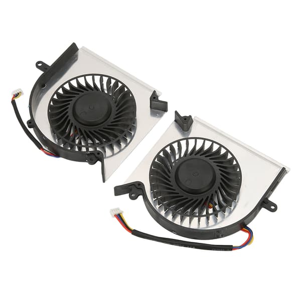 【BEMS】CPU GPU Køleblæser Erstatning Kompatibel med MSI GE75 GP75 GL75 WE75 GE63 GP63 GL63 GV63 GE73 GL73VR 4 Pin DC 5V 0.55A GPU Blæser CPU GPU Blæser