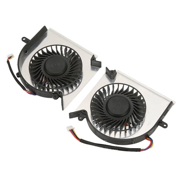 CPU GPU Kylare Fläkt Ersättning för MSI GE75 GP75 GL75 WE75 GE63 GP63 GL63 GV63 GE73 GL73VR 4-polig DC 5V 0.55A GPU Fläkt CPU GPU Fläkt