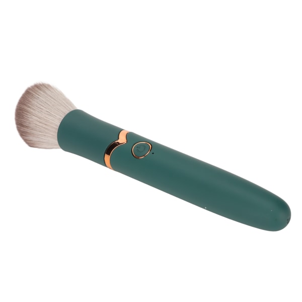 TIMH USB oppladbar sminkebørste 10 gir mykt, luftig hår elektrisk skjønnhetsbørste Grønn