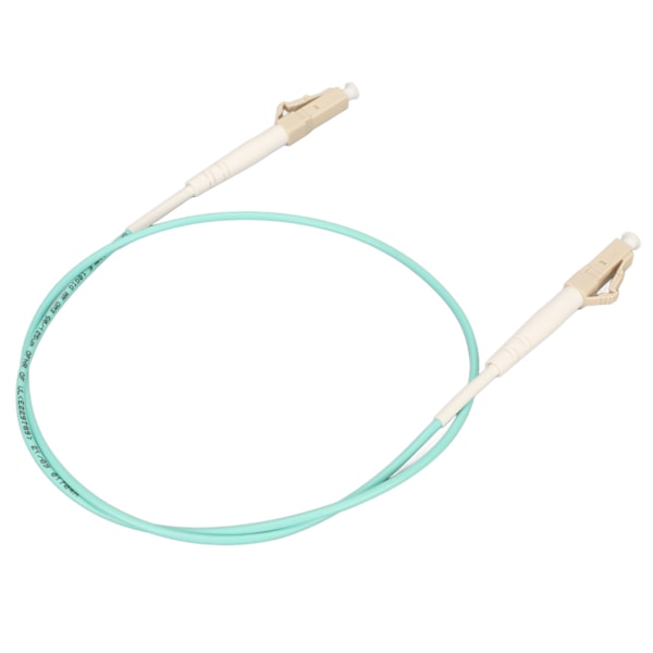 Fiber Patchkabel OM3 Kärna 0,5M LC till LC Simplex Multimode Fiberoptisk Kabel för SFP-transceivers Ethernet-switchar