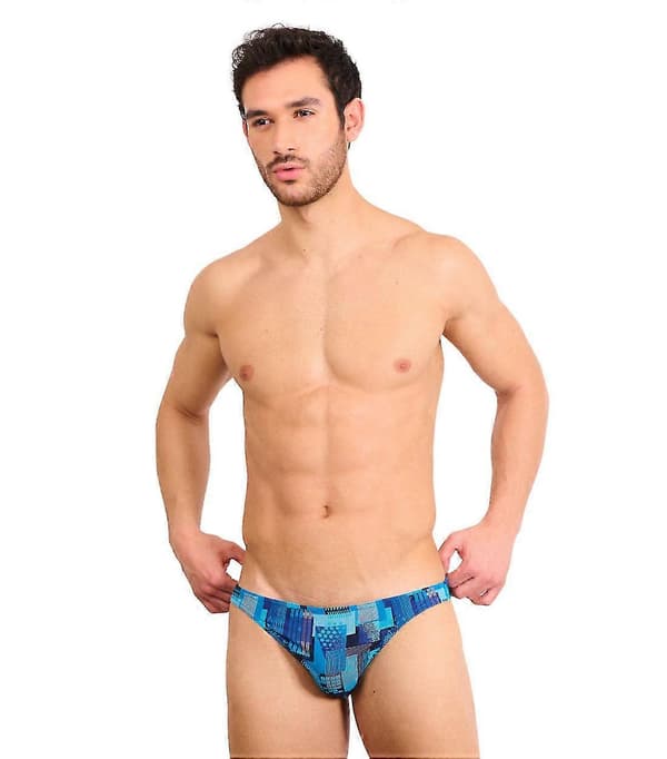 Ultramarin Tan Through Herre Bad Micro Brief (5. generation) Xxl
