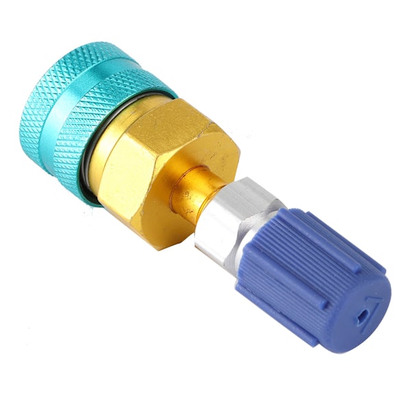 QC1234L+13LS5V1 R1234YF Lavtryk Hurtigkobling Bil AC Kølemiddel Fluorerede Væske Stik