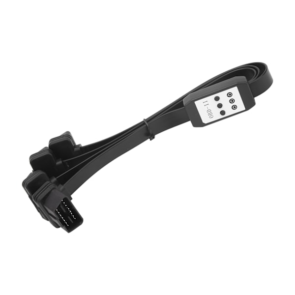 1 till 3 OBD2 förlängningskabeldelare 1,57 fot 16-stifts anslutningssladd med Switch Car Diagnostic Tool