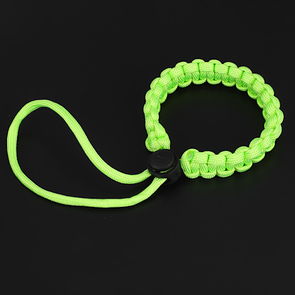 Hand Wrist Rope Dykningspekare Anti-förlust Undervattenkamera Rem (Fluorescerande Grön)